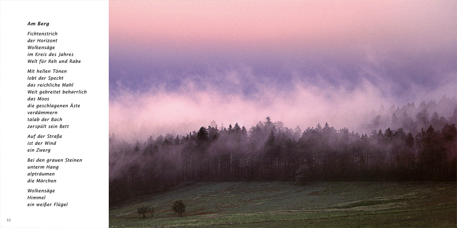 "Am Berg" . Horst Wiegand "Wo der Berg nicht aufhört" . Gedichte & Fotografie . 2013