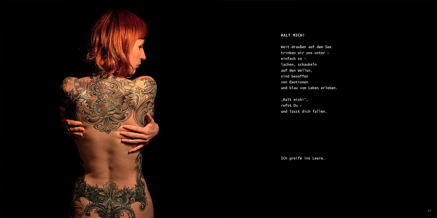 "Halt mich!" . "Masken" . Texte + Fotografie . Hendrik Neukirchner + Günter Giese . 2014