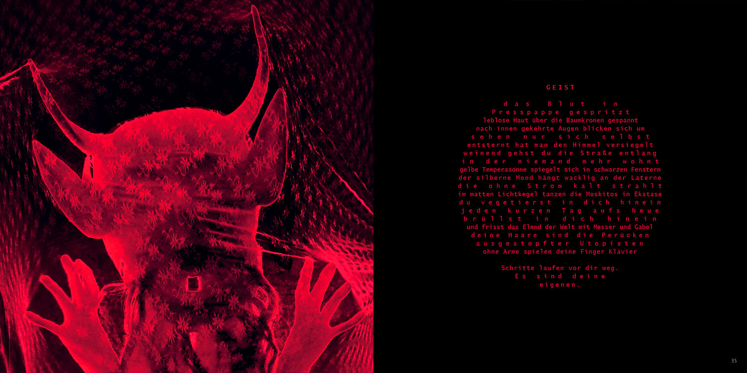 "Geist" . "Masken" . Texte + Fotografie . Hendrik Neukirchner + Günter Giese . 2014