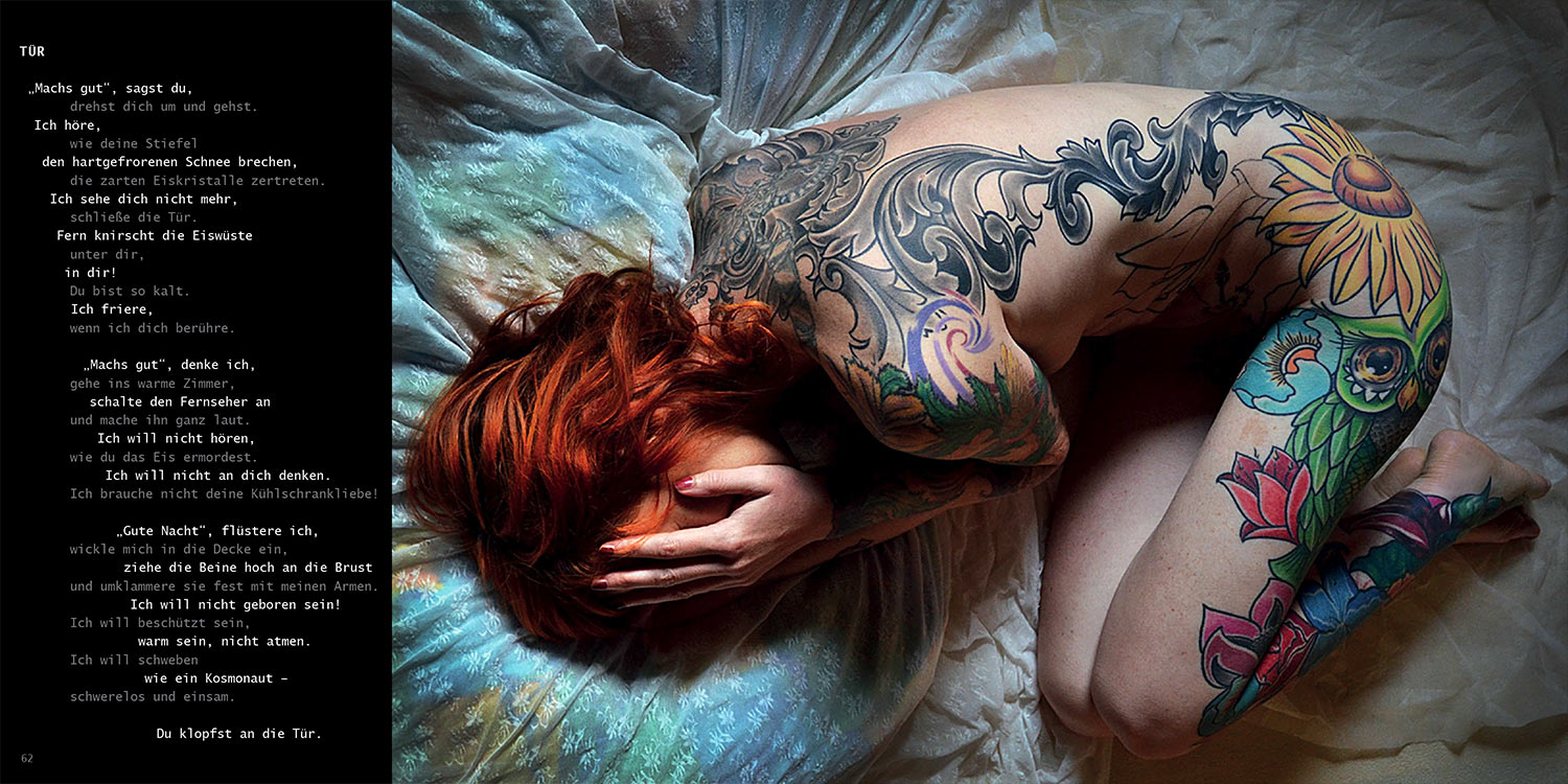 "Tür" . "Masken" . Texte + Fotografie . Hendrik Neukirchner + Günter Giese . 2014