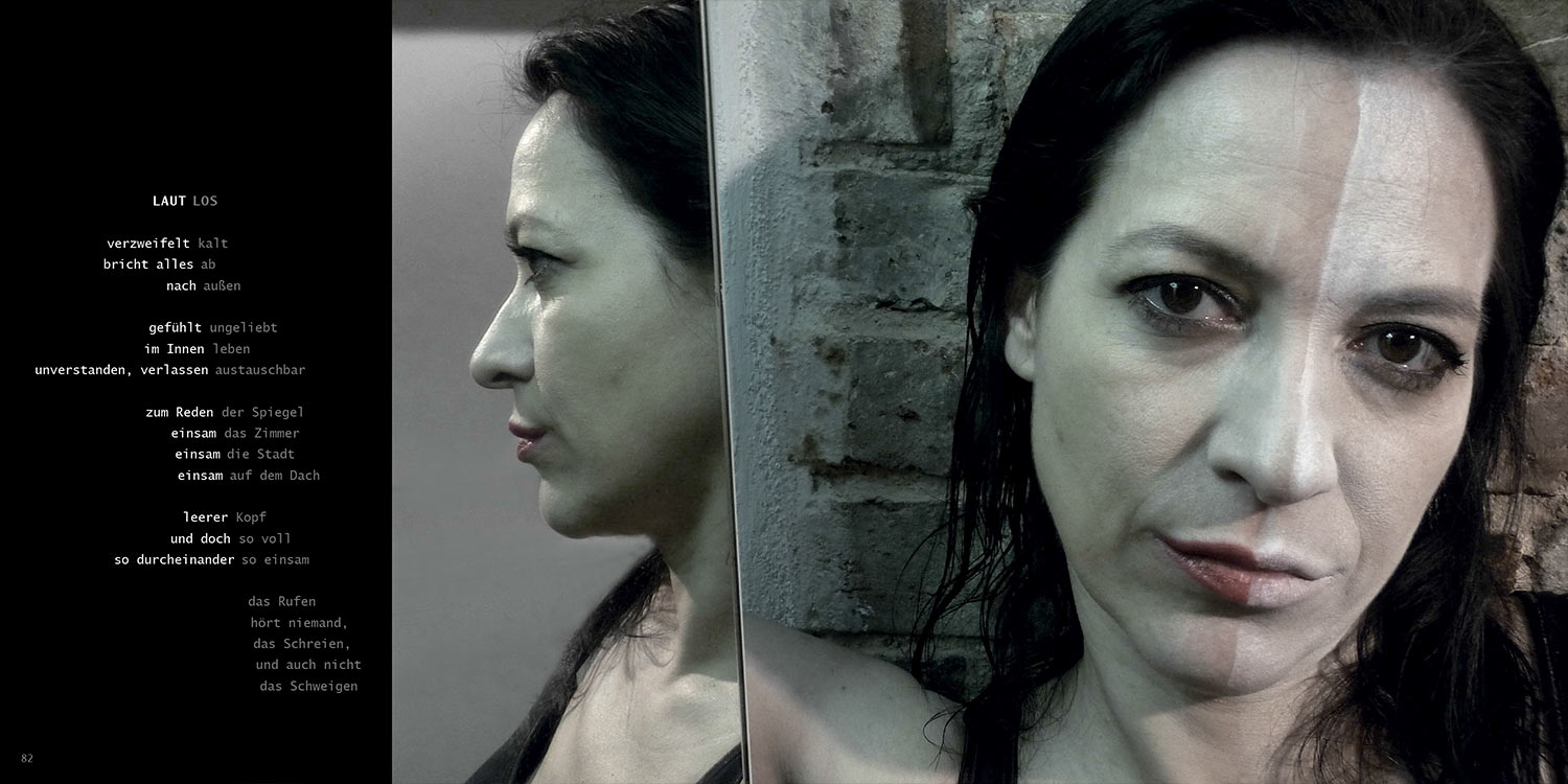 "Laut los" . "Masken" . Texte + Fotografie . Hendrik Neukirchner + Günter Giese . 2014