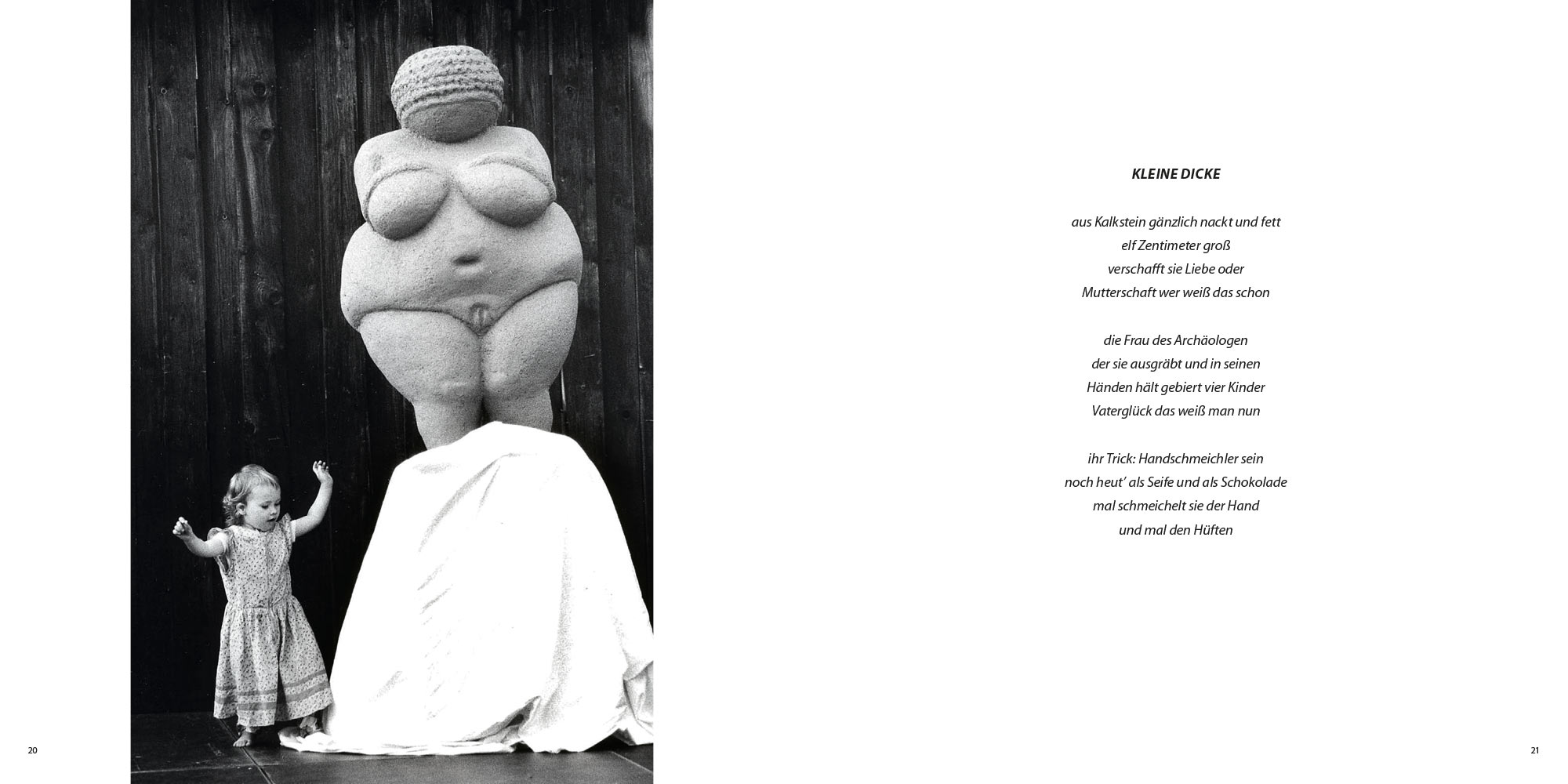 Zauber Zeichen: Kleine Dicke . Ursula Schütt Texte . Günter Giese Fotografie (Gestaltung: Edition Sinnbild Designakut 2017)