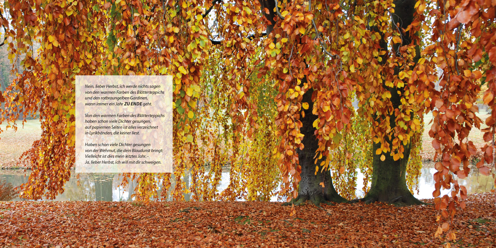 Zauber Zeichen: Zu Ende . Ursula Schütt Texte . Günter Giese Fotografie (Gestaltung: Edition Sinnbild Designakut 2017)