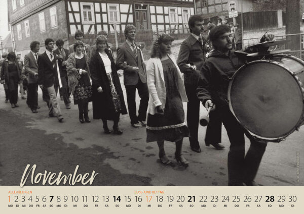 Kalender 1225 Jahre Marisfeld 11: Marisfelder Kermes 1983