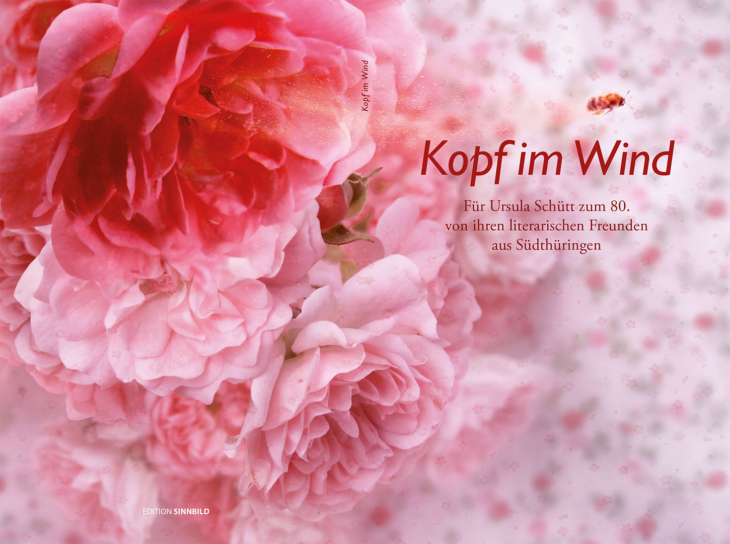 Südthüringer Literaturverein: Kopf im Wind . Buch (Fotografie: Frank Melech, Gestaltung: Manuela Hahnebach 2021)