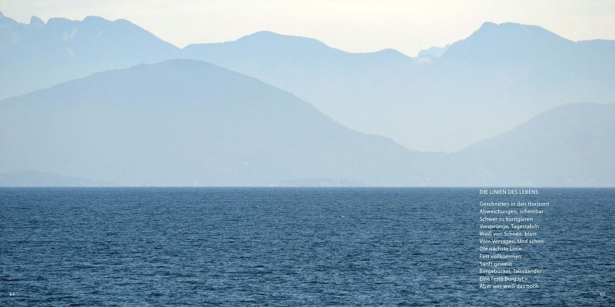 Buch: LichtKlang . Günter Giese Fotografie, Holger Uske Gedichte: Die Linien des Lebens (Edition Sinnbild, Gestaltung: Designakut 2023)
