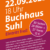 Literaturkalender Thüringer Ansichten 2024: Flyer (Gestaltung: Designakut 2023)